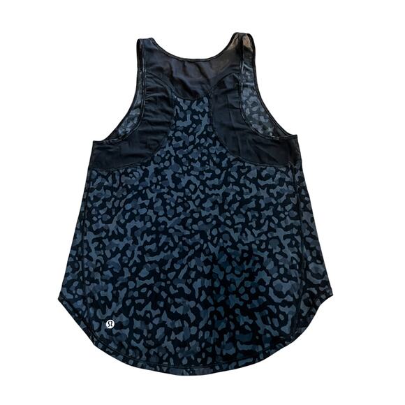 Lululemon Sculpt Tank II Formation Camo Deep Coal Multi Black Sleeveless Top 4 - Picture 5 of 6